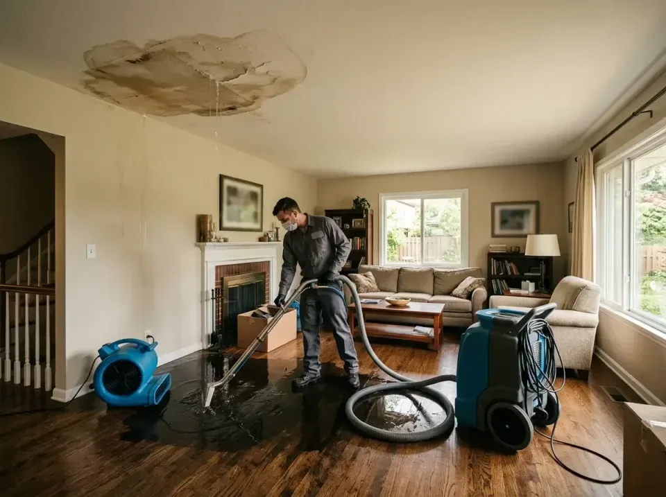 attic-pipe-burst-ceiling-drip-008 — frequently asked questions, Water Damage Restoration & Carpet Care in Timberville, VA